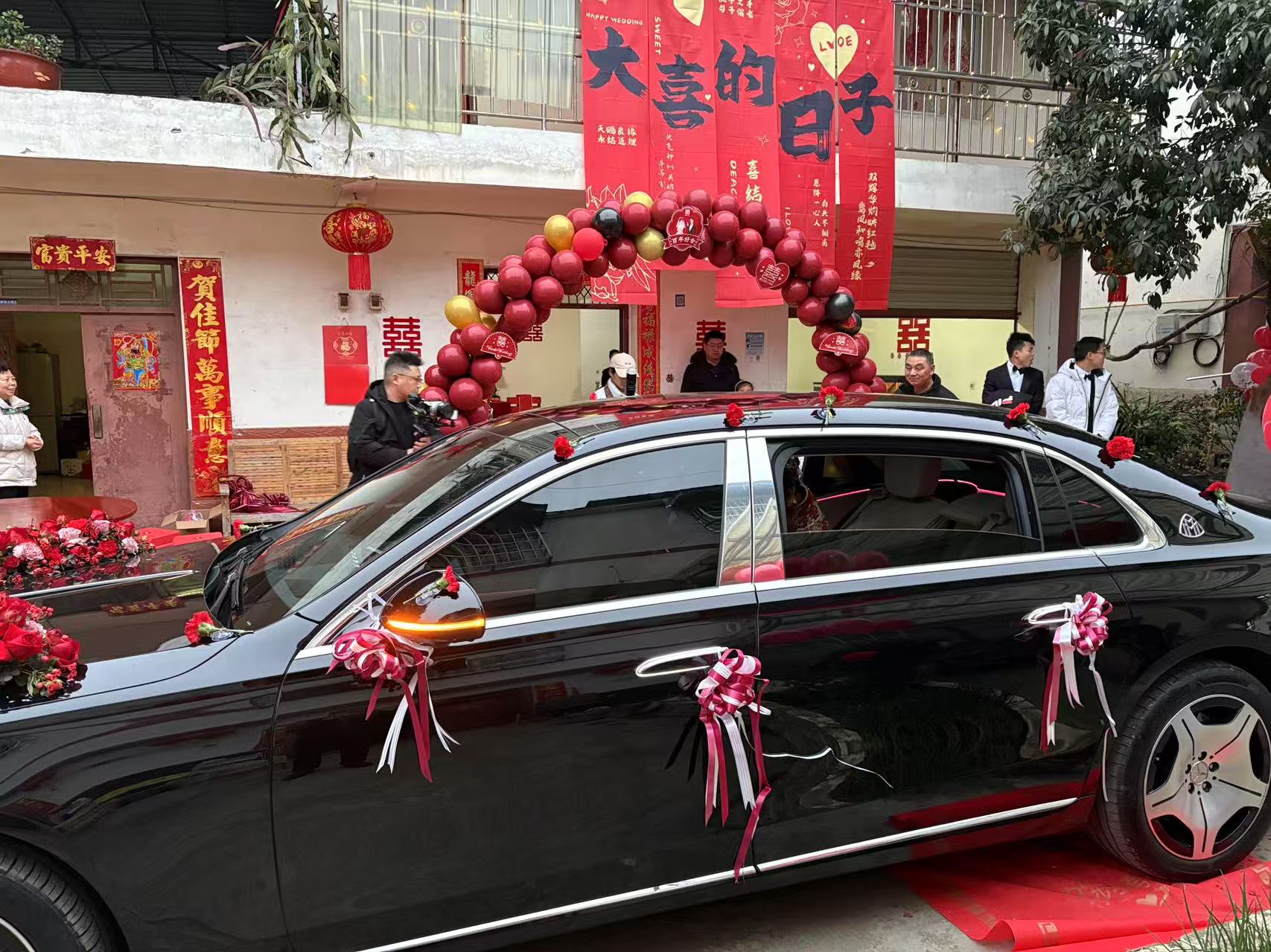 迈巴赫S480 婚车 头车